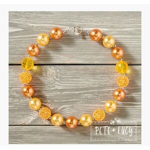 Pete And Lucy Poppy Love‎ Chunky Necklace NWT